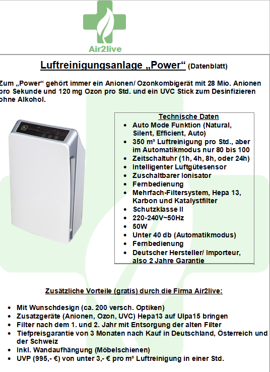 Datenblatt Power